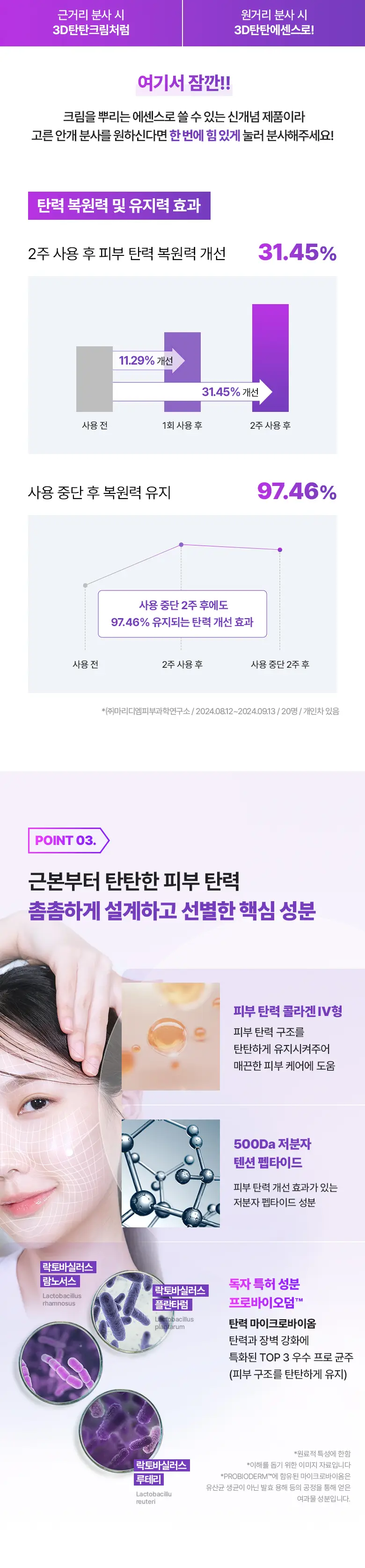 [고보습 미스트] 바이오힐 보 프로바이오덤 3D 리프팅 크림 에센스 100mL 상세페이지 14